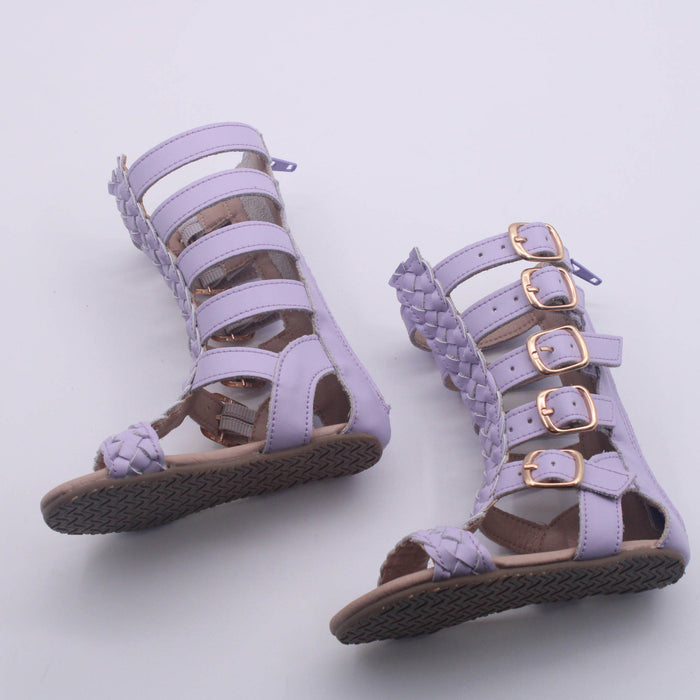 Lavender Gladiator Sandals