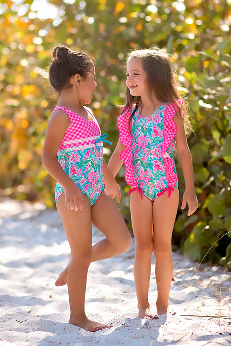 Seaside Summer Blooms Swim