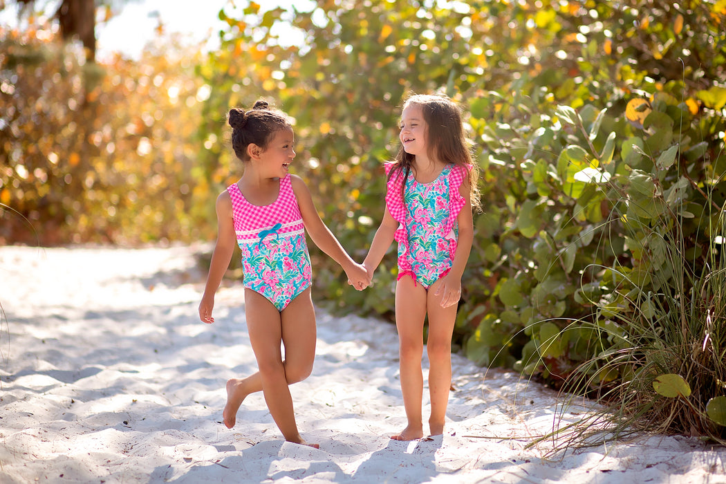 Seaside Summer Blooms Swim