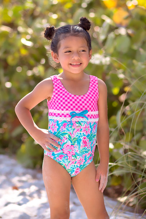 Seaside Summer Blooms Swim