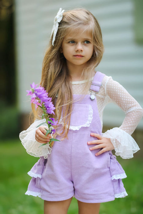 Lavender Overalls-Ready to Ship!