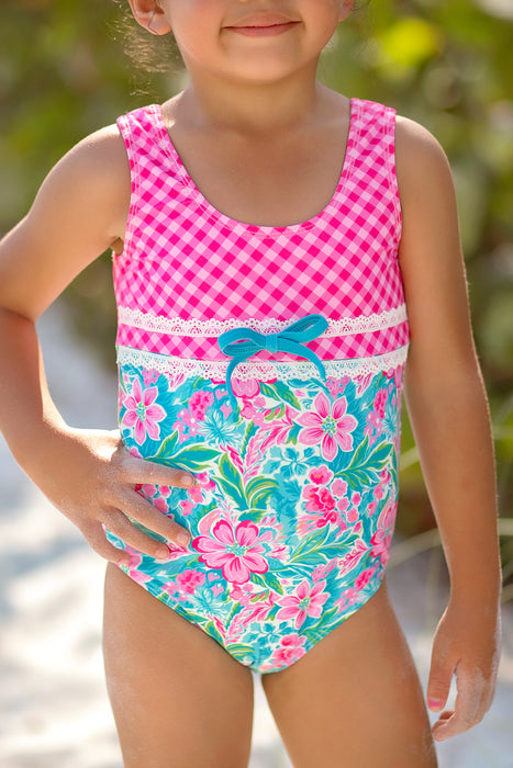 Seaside Summer Blooms Swim