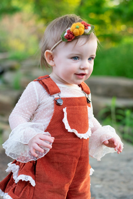 Rust Orange Overalls