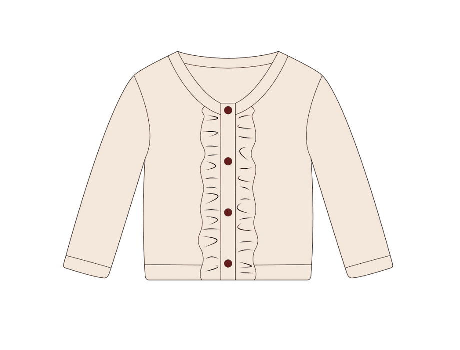 Cream Knit Cardigan