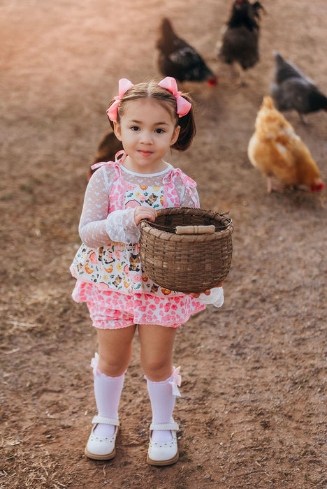 Country Charm Farmyard Friends Tunic Set- Ready to ship end of Feb.