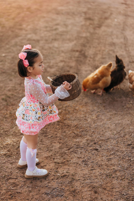 Country Charm Farmyard Friends Tunic Set- Ready to ship end of Feb.