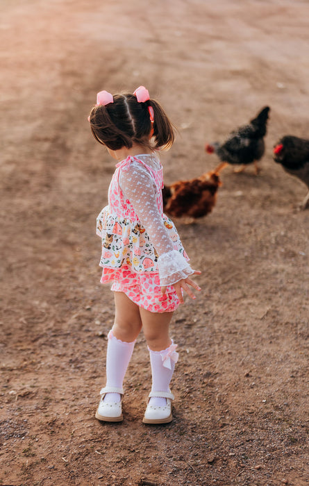 Country Charm Farmyard Friends Tunic Set- Ready to ship end of Feb.