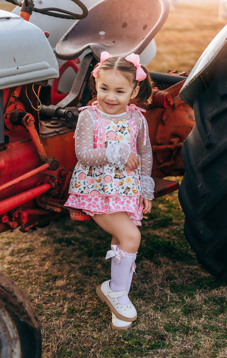 Country Charm Farmyard Friends Tunic Set- Ready to ship end of Feb.