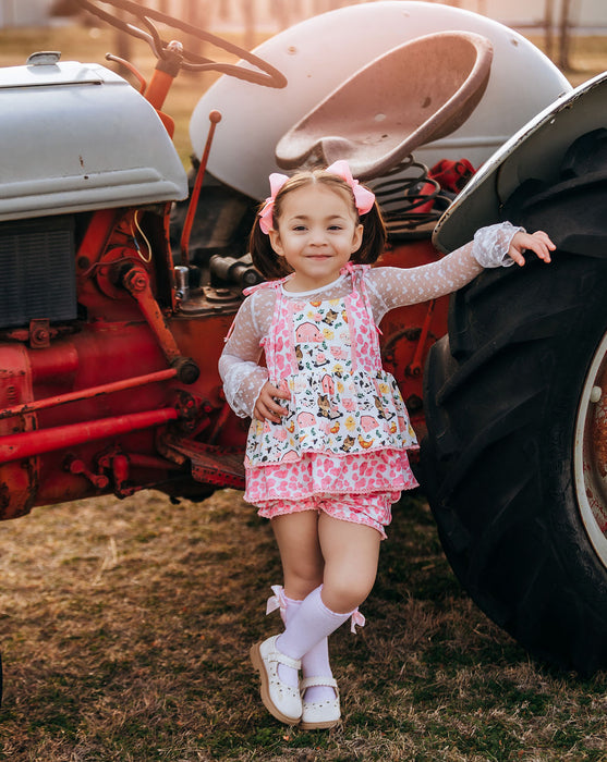 Country Charm Farmyard Friends Tunic Set- Ready to ship end of Feb.