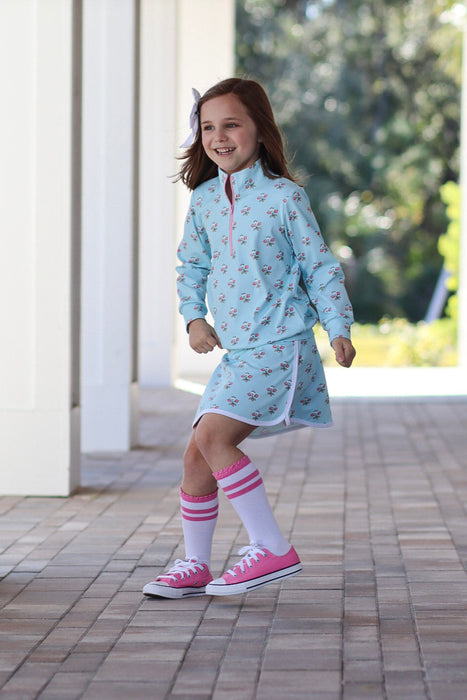 Petal Pace Set 3/4 Zip Jacket with Skort***Pre-Order ETA 6-8 Weeks***