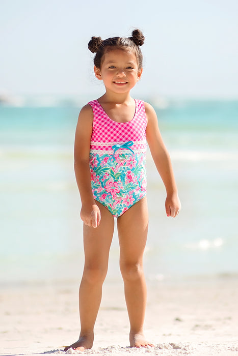 Seaside Summer Blooms Swim