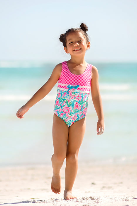 Seaside Summer Blooms Swim