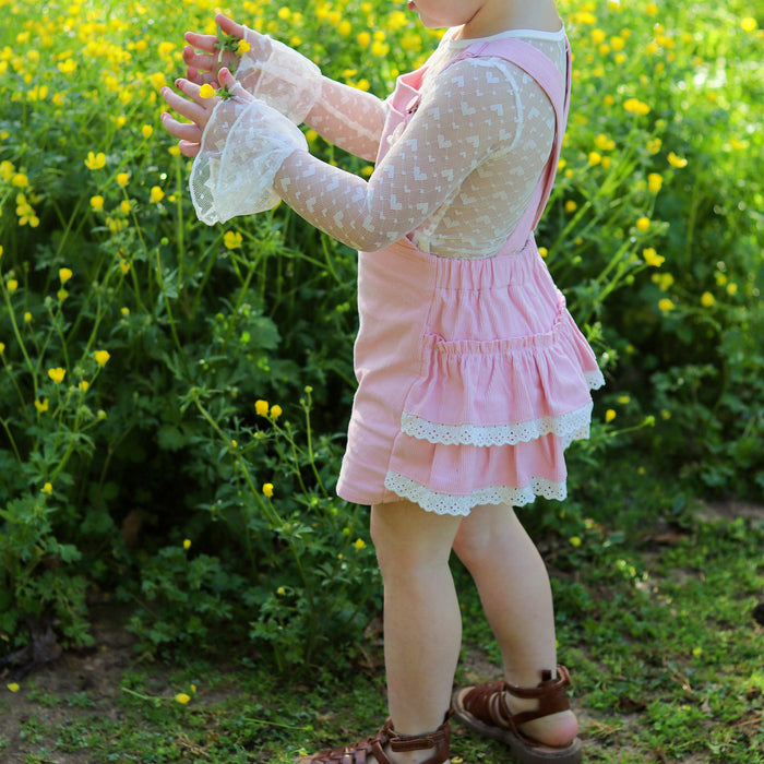 Blissfully Pink Overalls