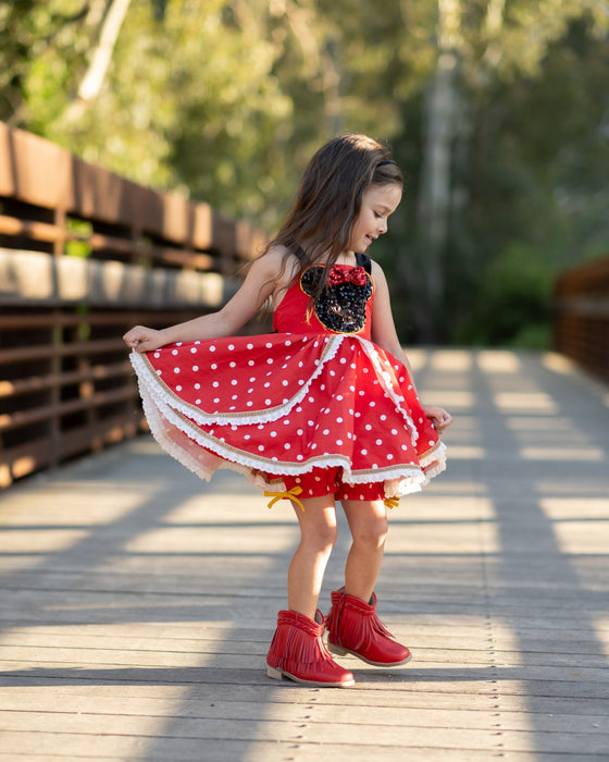 Enchanting Mouse Tunic and Bloomers Set READY TO SHIP