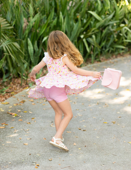 Pink Summer Bliss Bamboo Isla Tunic