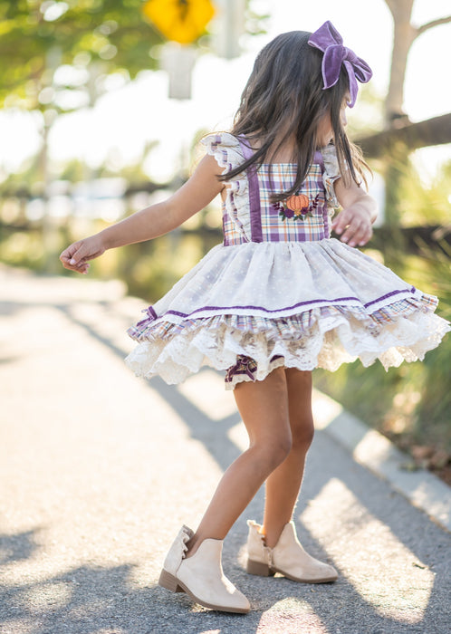 Plum Harvest Tunic Set-Ready to Ship