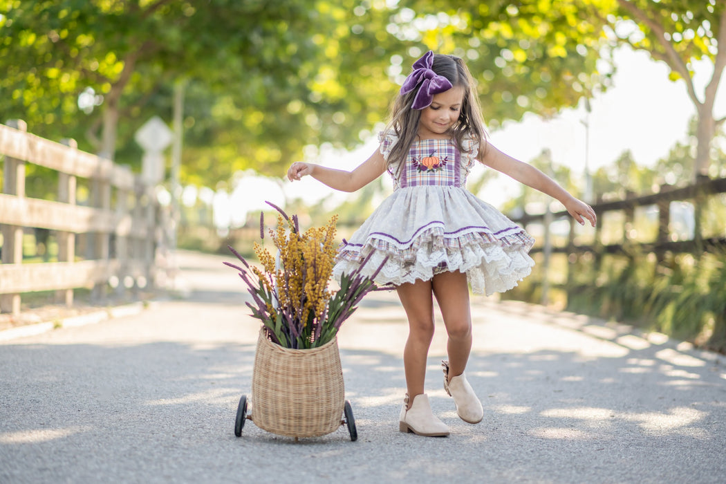 Plum Harvest Tunic Set-Ready to Ship