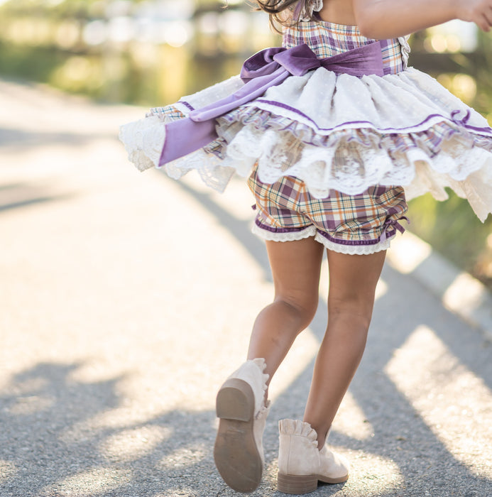 Plum Harvest Tunic Set-Ready to Ship