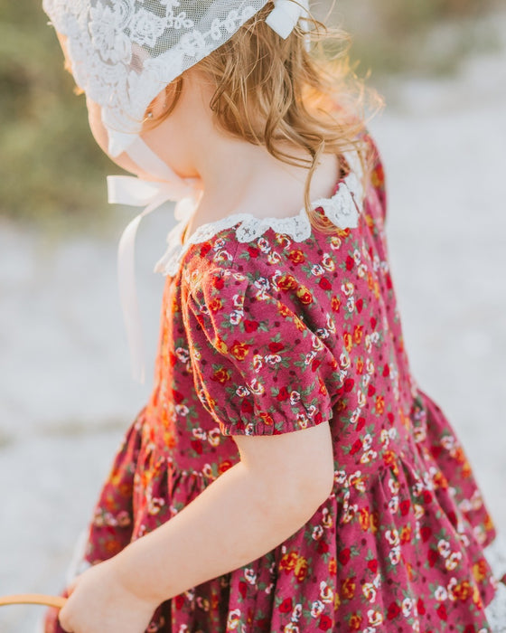 Little Miss Mulberry Twirl Dress and Bloomers