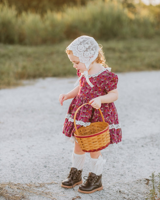 Little Miss Mulberry Twirl Dress and Bloomers