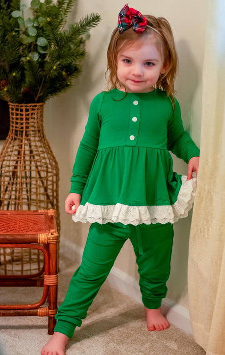 Green Bamboo Basics 2 Piece Set**Pre-Order ETA 6-8 Weeks**