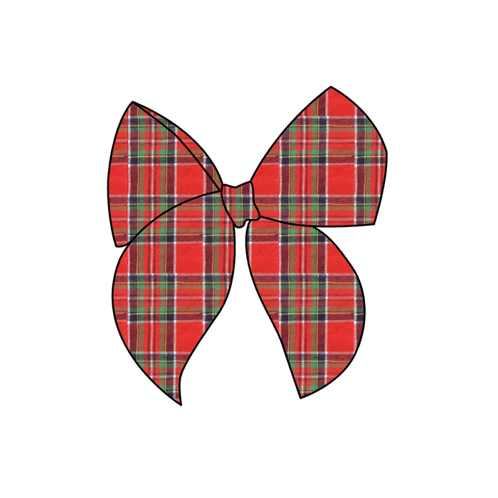 Seasons Greetings Hair Bow