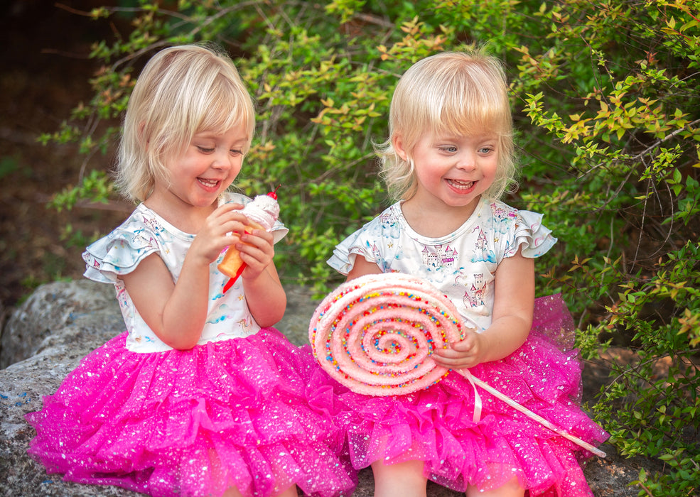 Unicorn and Castles Tulle Dress