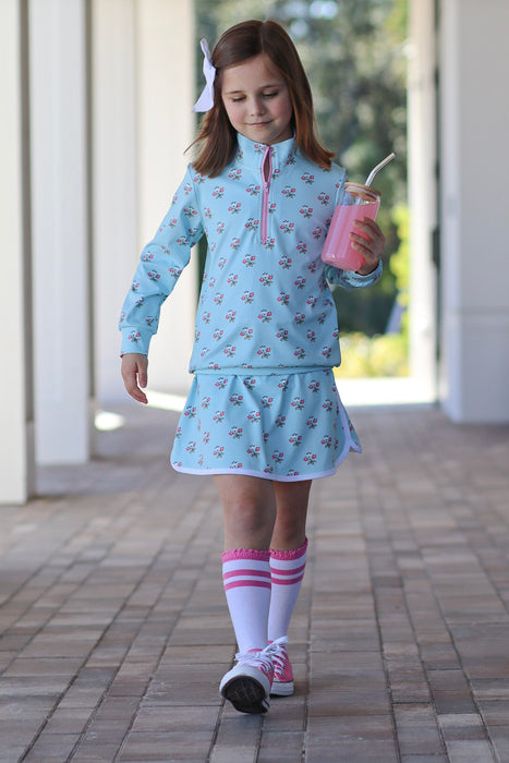 Petal Pace Set 3/4 Zip Jacket with Skort***Pre-Order ETA 6-8 Weeks***