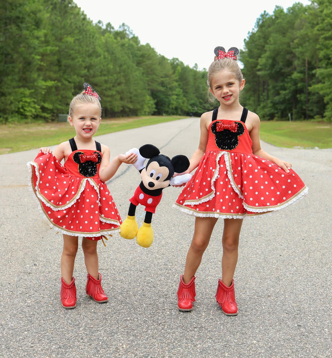 Enchanting Mouse Tunic and Bloomers Set READY TO SHIP