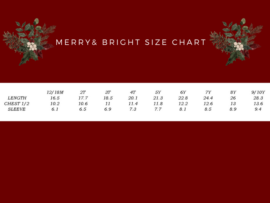 Merry and Bright Glisten and Shine **Limited Pre-Order ETA 8 Weeks**