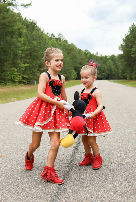 Enchanting Mouse Tunic and Bloomers Set READY TO SHIP