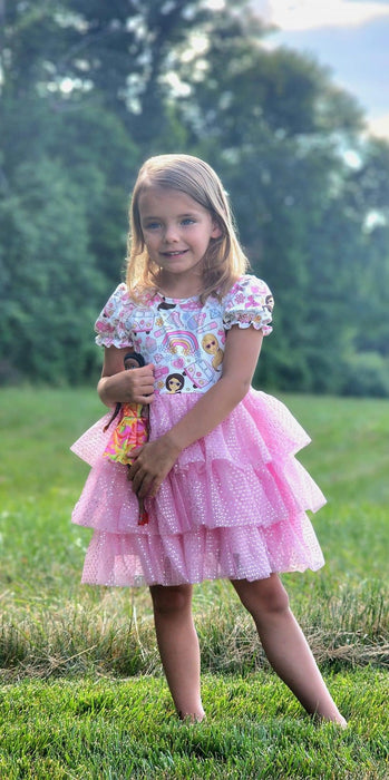 Barbie World Tulle Dress-READY TO SHIP