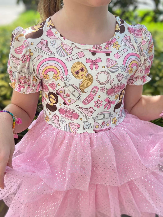 Barbie World Tulle Dress-READY TO SHIP