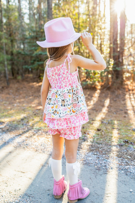 Country Charm Farmyard Friends Tunic Set- Ready to ship end of Feb.