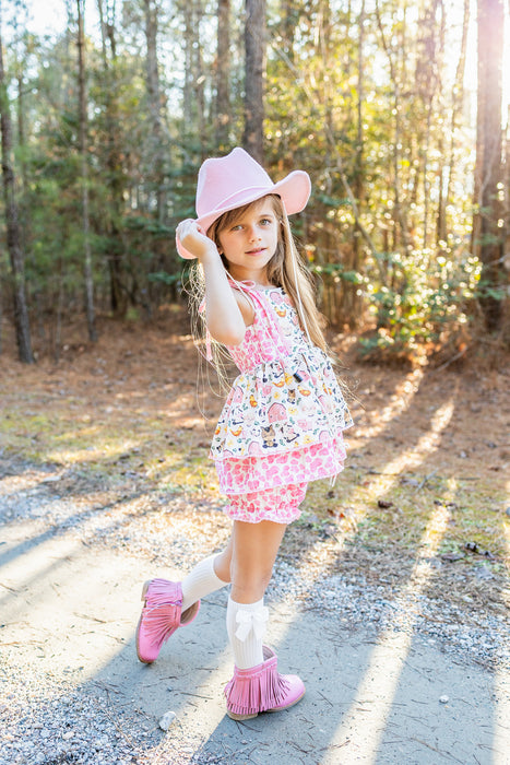 Country Charm Farmyard Friends Tunic Set- Ready to ship end of Feb.