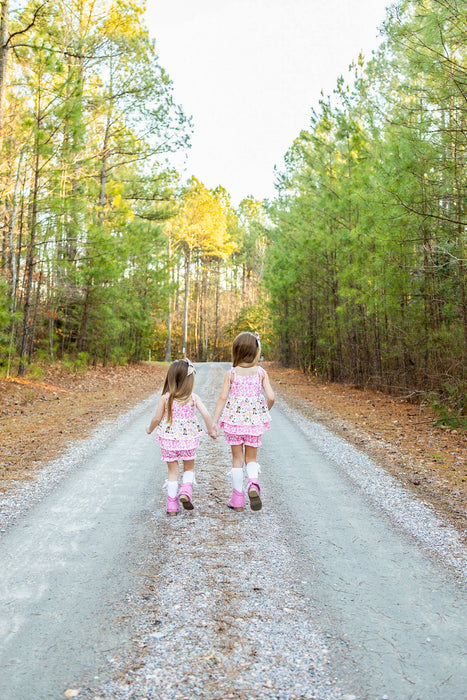 Country Charm Farmyard Friends Tunic Set- Ready to ship end of Feb.