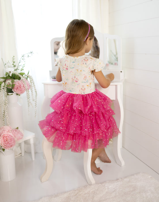 Unicorn and Castles Tulle Dress