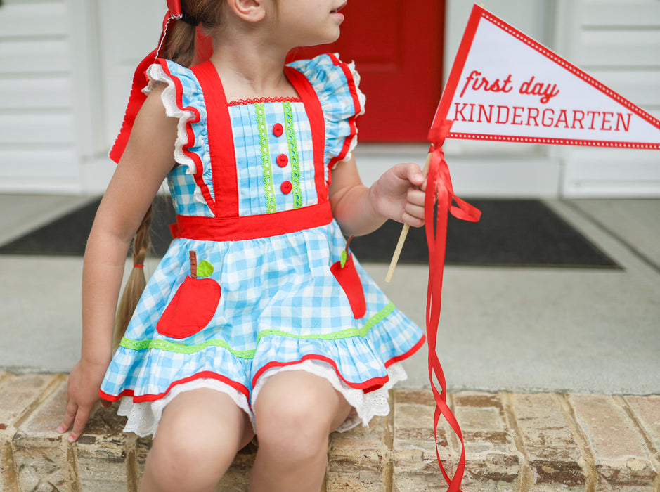 Vintage Scholar Pinafore