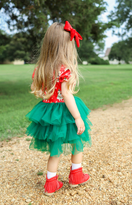 Vintage Christmas Tulle Dress***PRE-ORDER ETA 8 WEEKS***