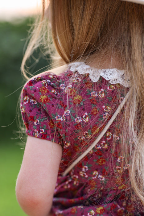 Little Miss Mulberry Twirl Dress and Bloomers