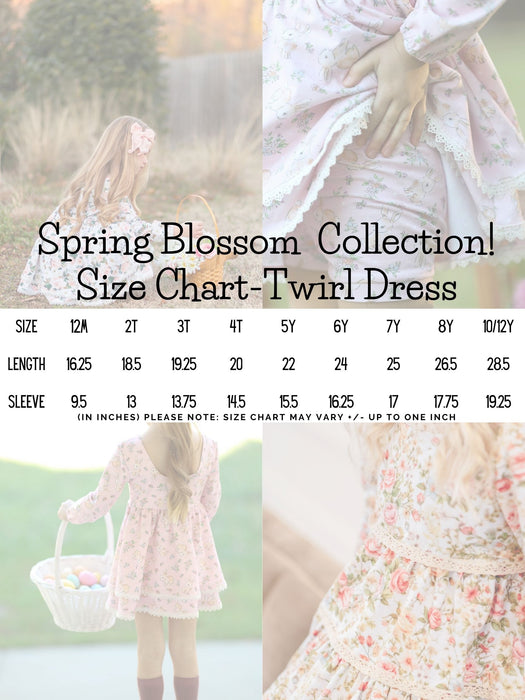 Blossom Bunnies Twirl Dress Set