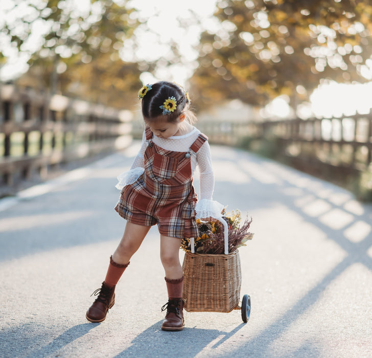 Pumpkin Spice Overalls