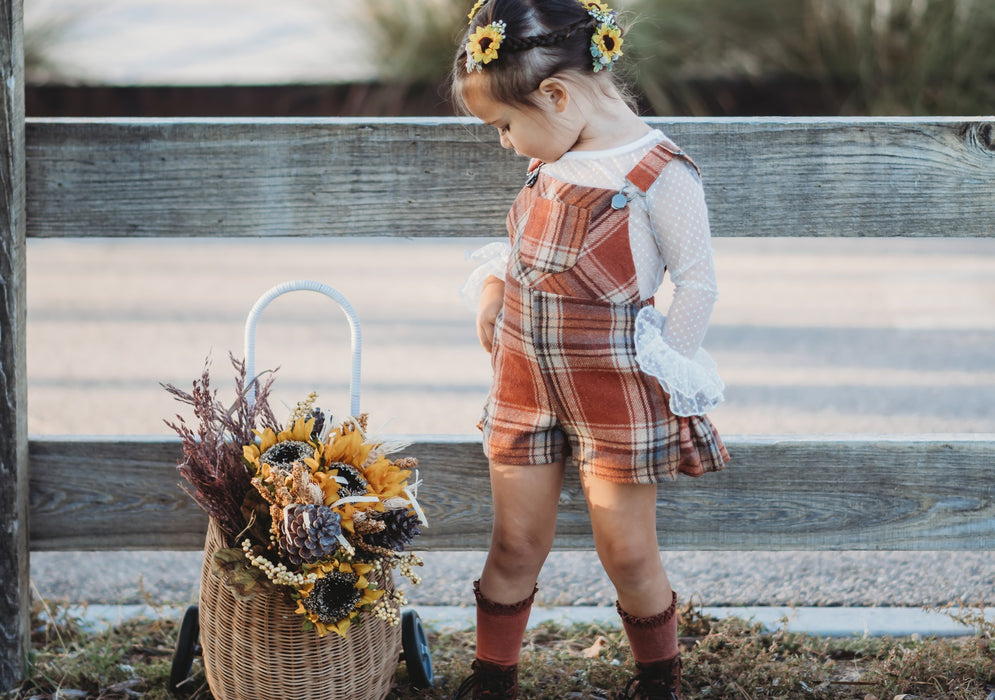 Pumpkin Spice Overalls