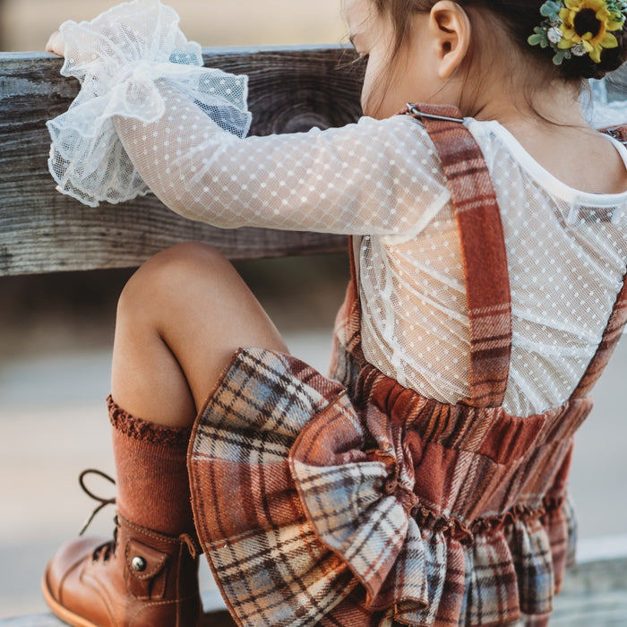 Pumpkin Spice Overalls