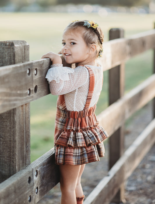 Pumpkin Spice Overalls