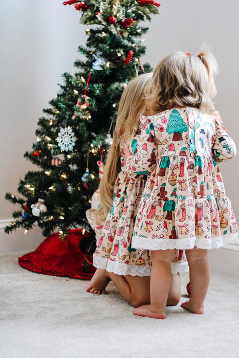 Christmas Wishes Twirl dress