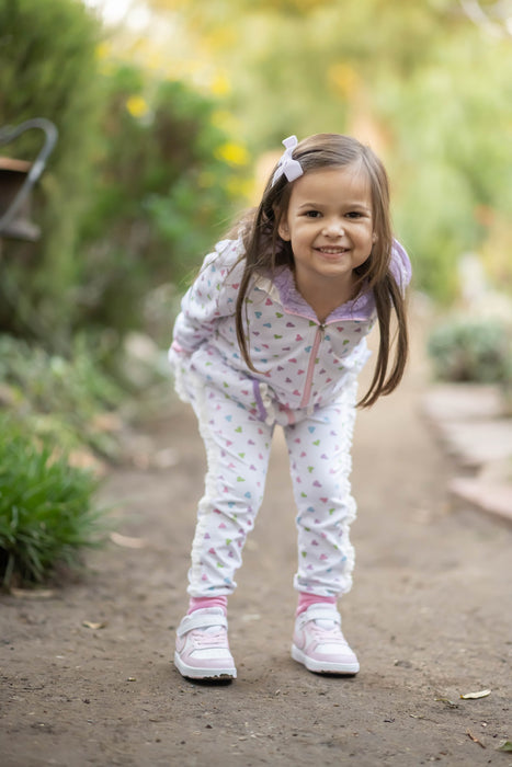 Sweetheart Jogger Set- Both Jacket and Pants Lined in Minky