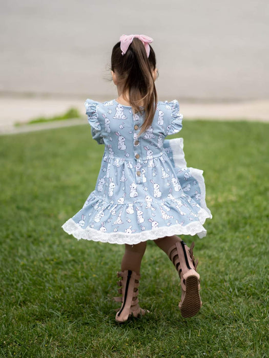 Bunny Wishes- Flutter Twirl Dress