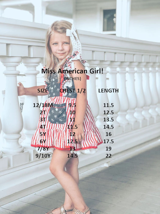 Miss American Girl Tunic Set